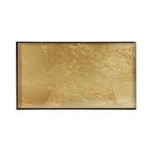 Ethnicraft Medium Gold Leaf Glass Valet Tray